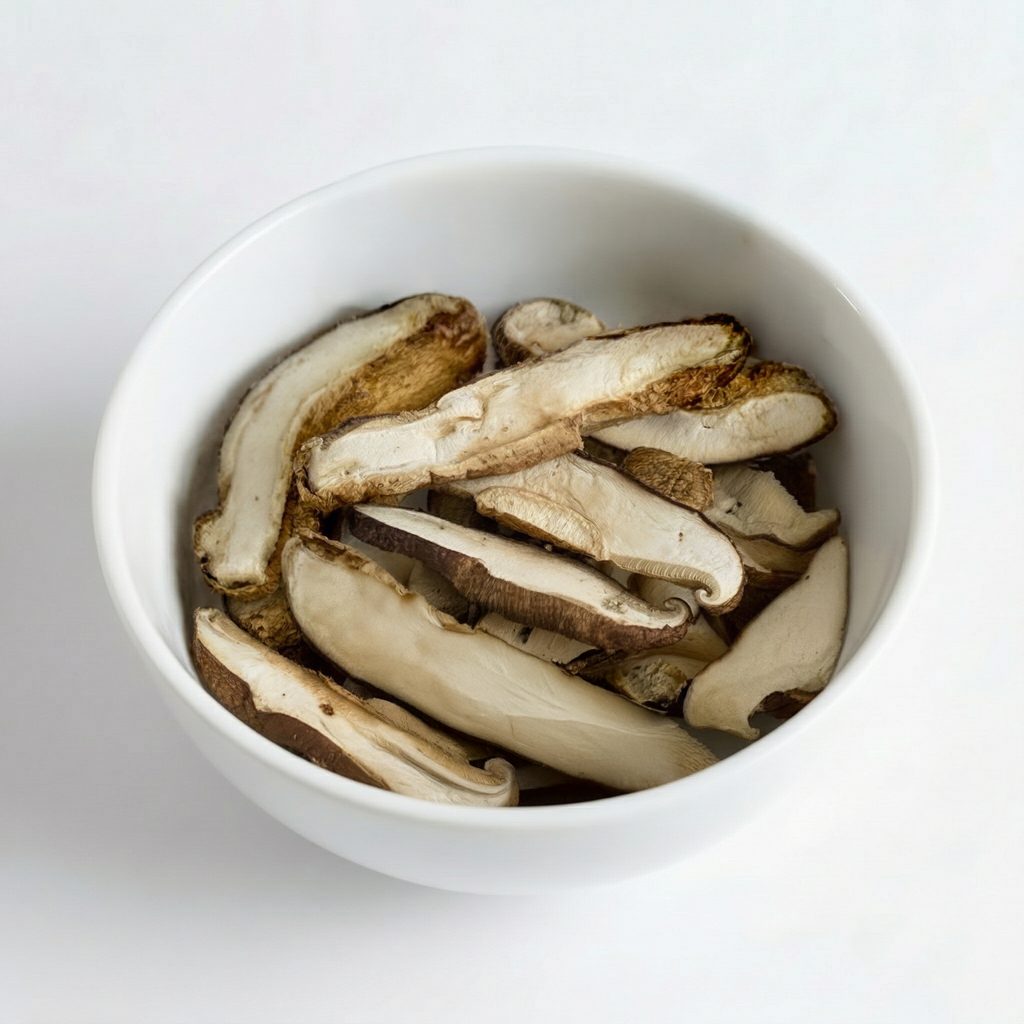 Shitake Mushrooms.