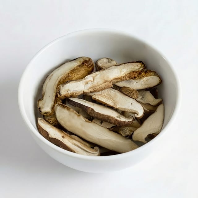 Shitake Mushrooms.